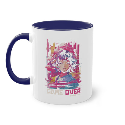 Vaporwave Tasse - Stylisches Anime-Design mit futuristischem Look