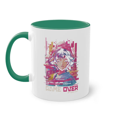 Vaporwave Tasse - Stylisches Anime-Design mit futuristischem Look