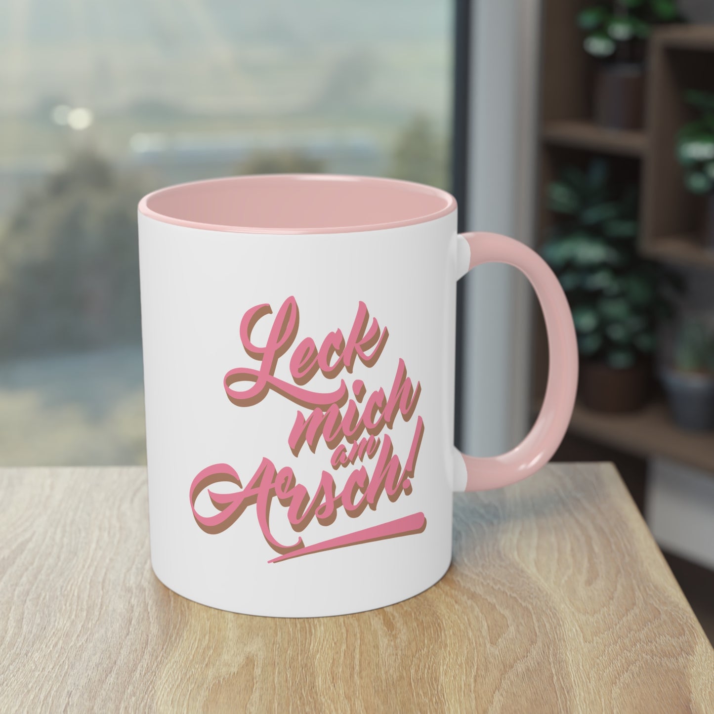 Leck mich am Arsch Tasse - Freches Design mit Stil