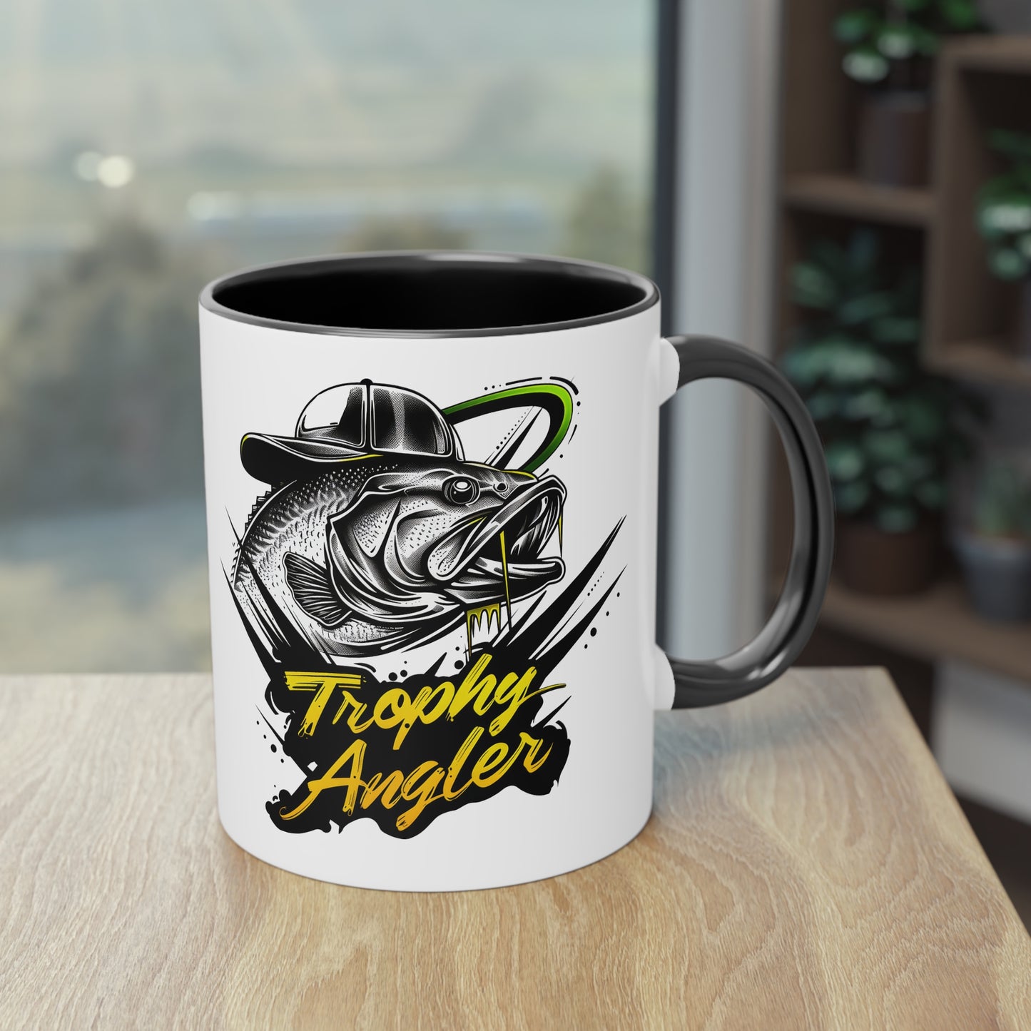 Angler Tasse „Trophy Angler“ mit sportlichem Barsch Design