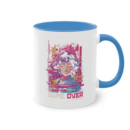 Vaporwave Tasse - Stylisches Anime-Design mit futuristischem Look