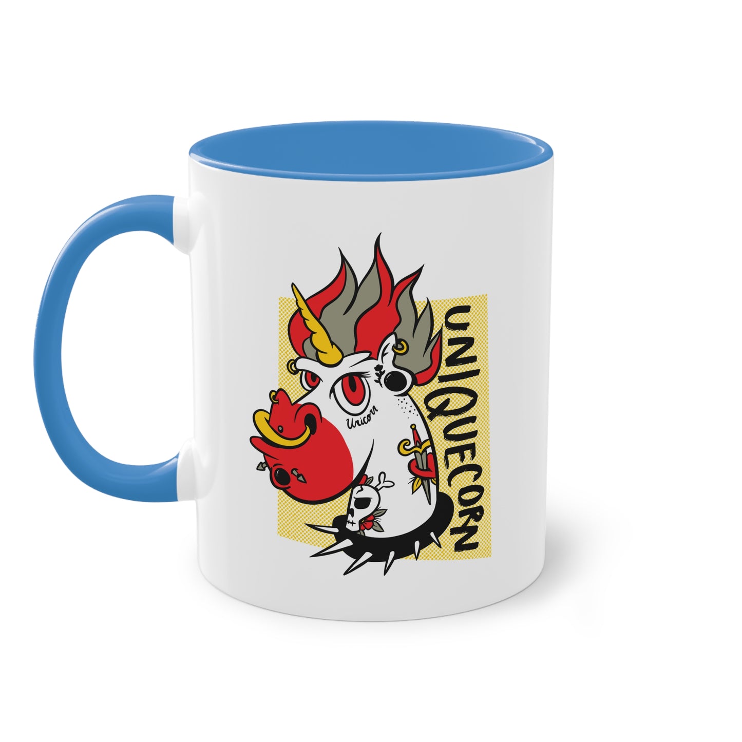 Punk Einhorn Tasse für Individualisten mit einzigartigem Stil