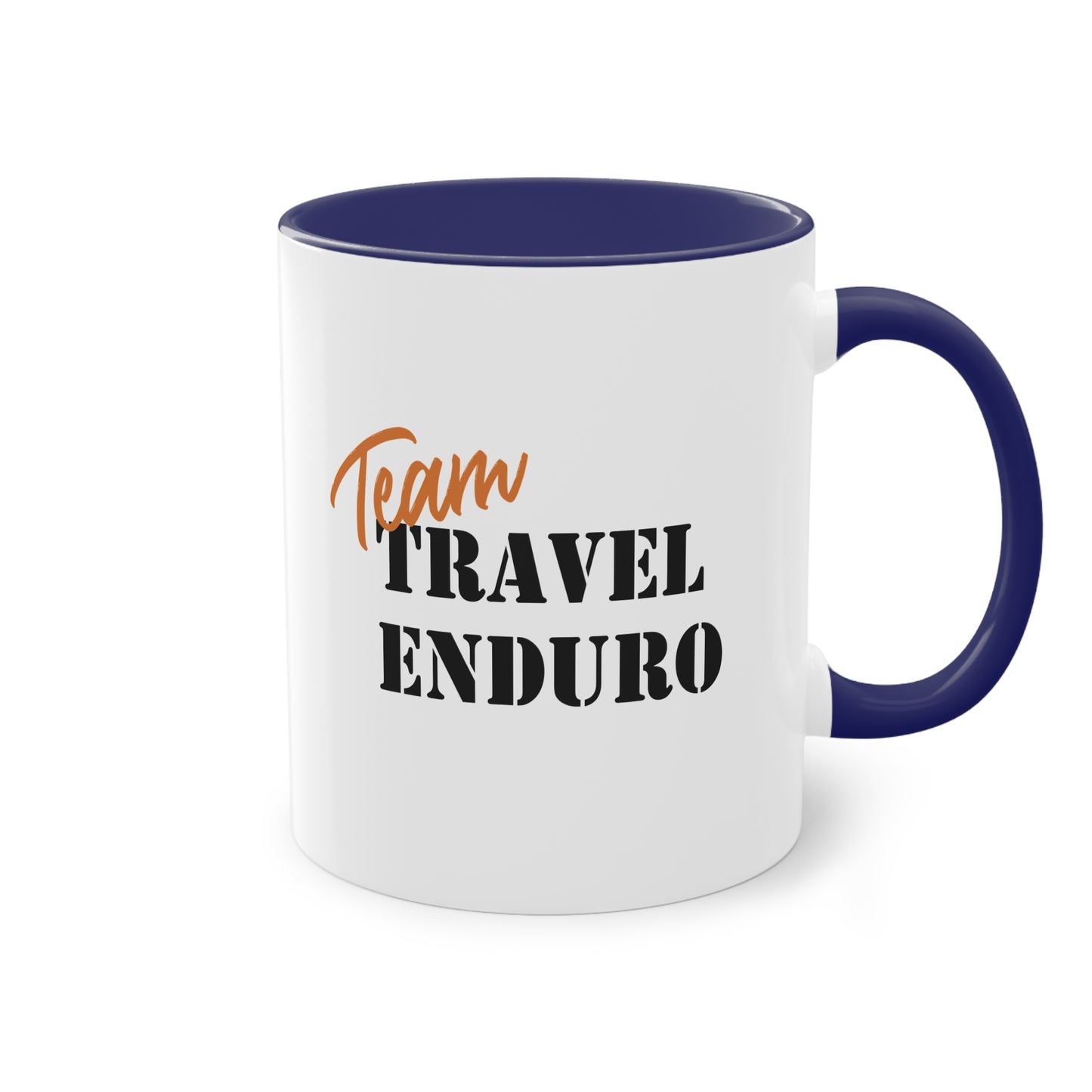 "Team Travel Enduro" Tasse - Für Enduro-Abenteurer