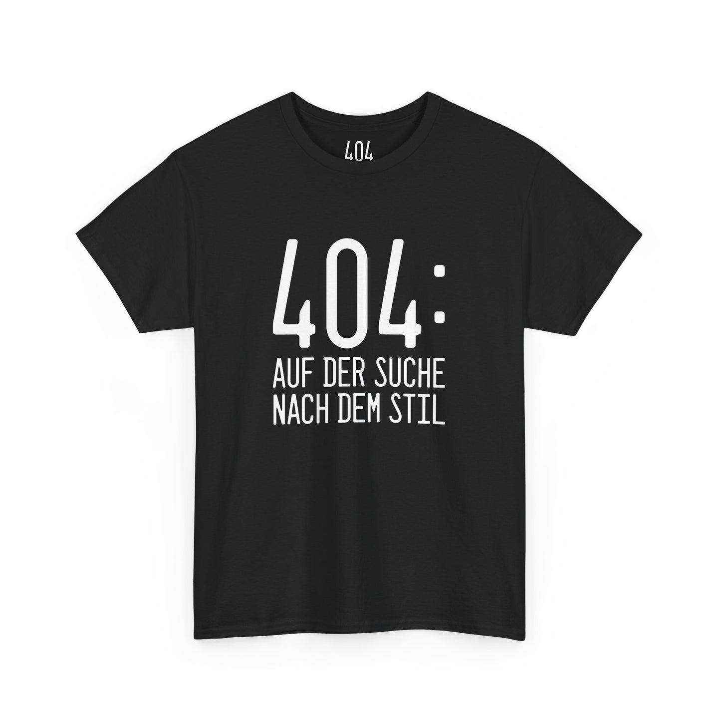 "404: Auf der Suche nach dem Stil" T-Shirt - Humor trifft Webdesign