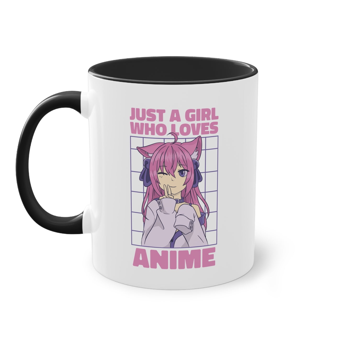 Anime-Liebhaberin - Die Manga/Anime-Tasse mit Otaku Girl