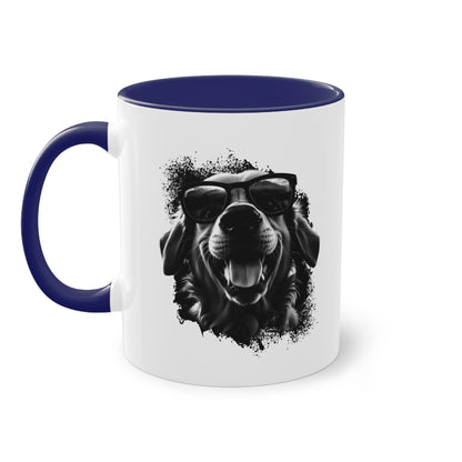 Cooler Retriever - Die Golden Retriever Hunde-Tasse mit Sonnenbrille