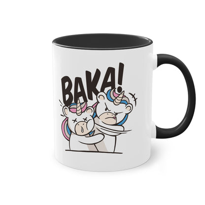 Baka Einhorn Tasse - lustiges Design für Anime- und Einhorn-Fans