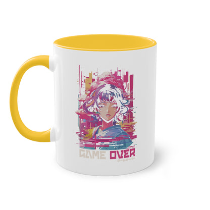 Vaporwave Tasse - Stylisches Anime-Design mit futuristischem Look