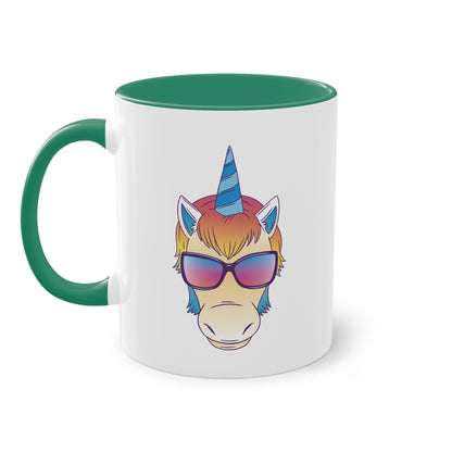 Cooles Einhorn mit Sonnenbrille Tasse - Stylisch und Lässig