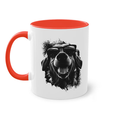 Cooler Retriever - Die Golden Retriever Hunde-Tasse mit Sonnenbrille