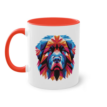 Neufundländer Tasse - Bunte Hundetasse für Neufundländer Fans