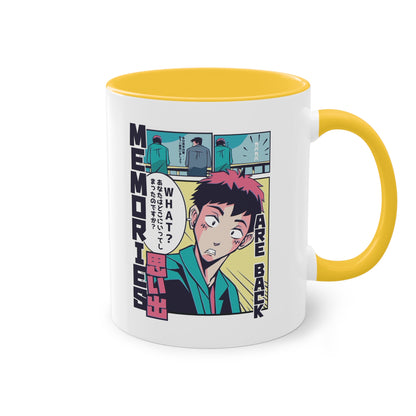 "Erinnerungen kehren zurück" - Die Anime-Tasse mit Otaku boy