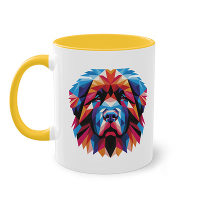 Neufundländer Tasse - Bunte Hundetasse für Neufundländer Fans