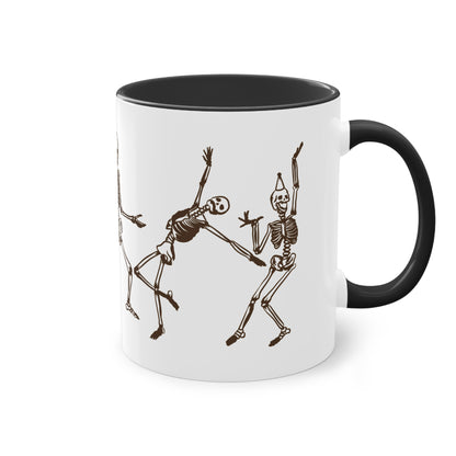 Halloween Tasse - Tanzende Skelette für Spooky Vibes