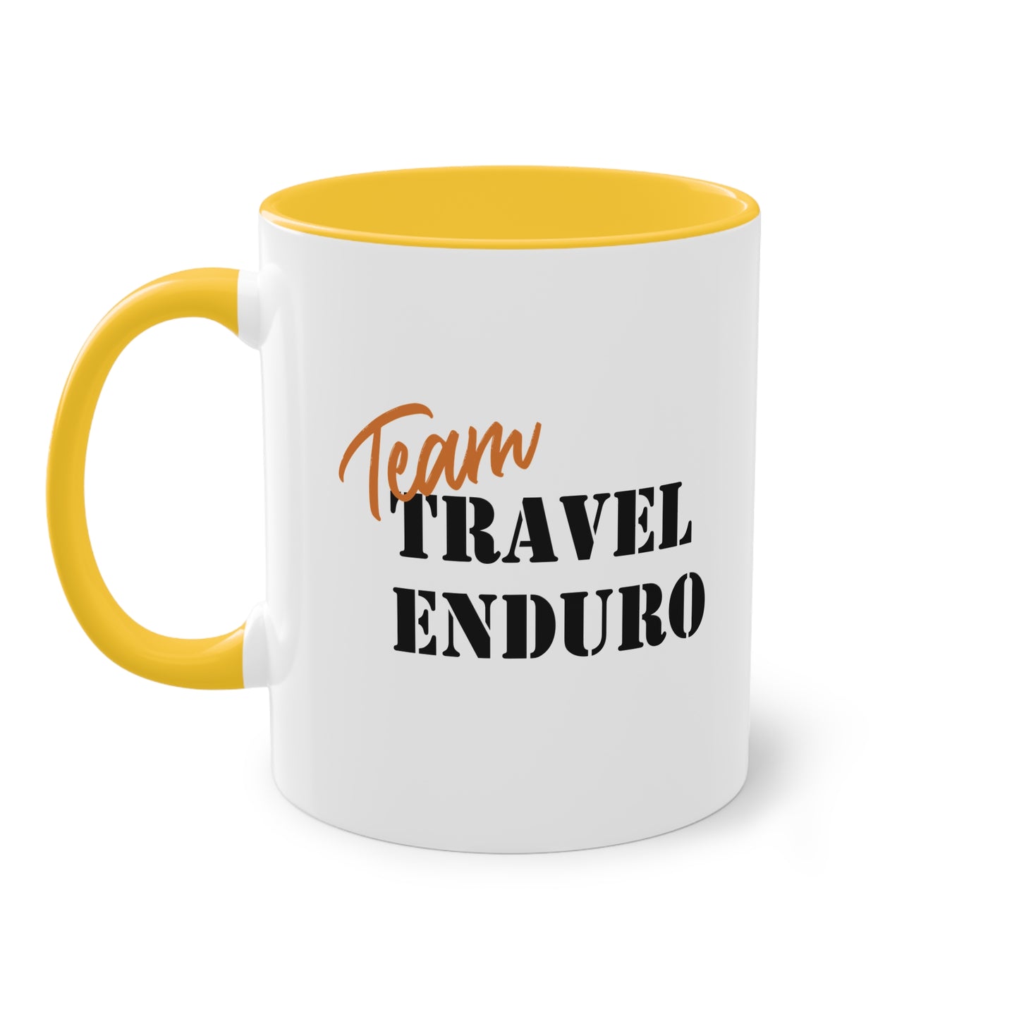 "Team Travel Enduro" Tasse - Für Enduro-Abenteurer