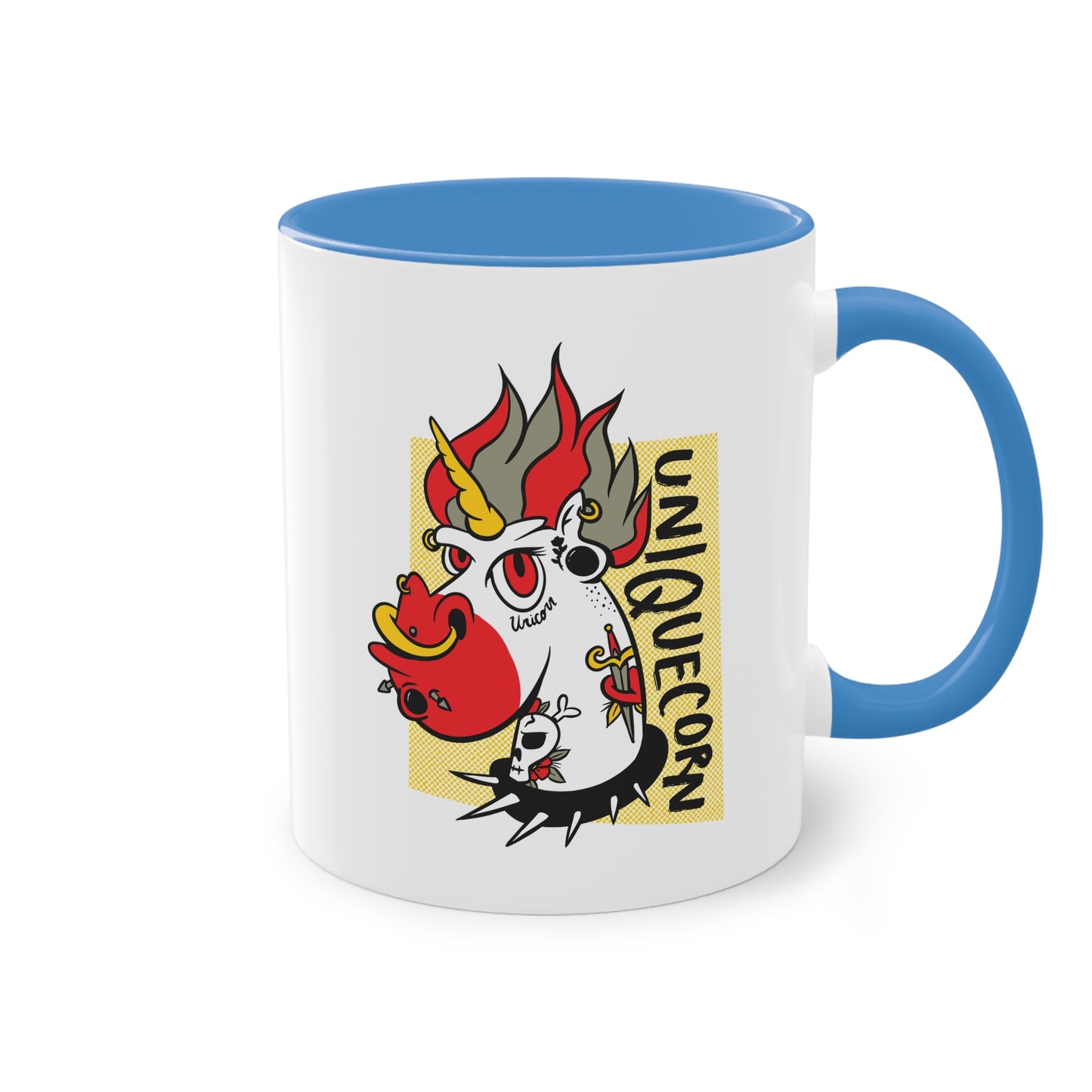 Punk Einhorn Tasse für Individualisten mit einzigartigem Stil