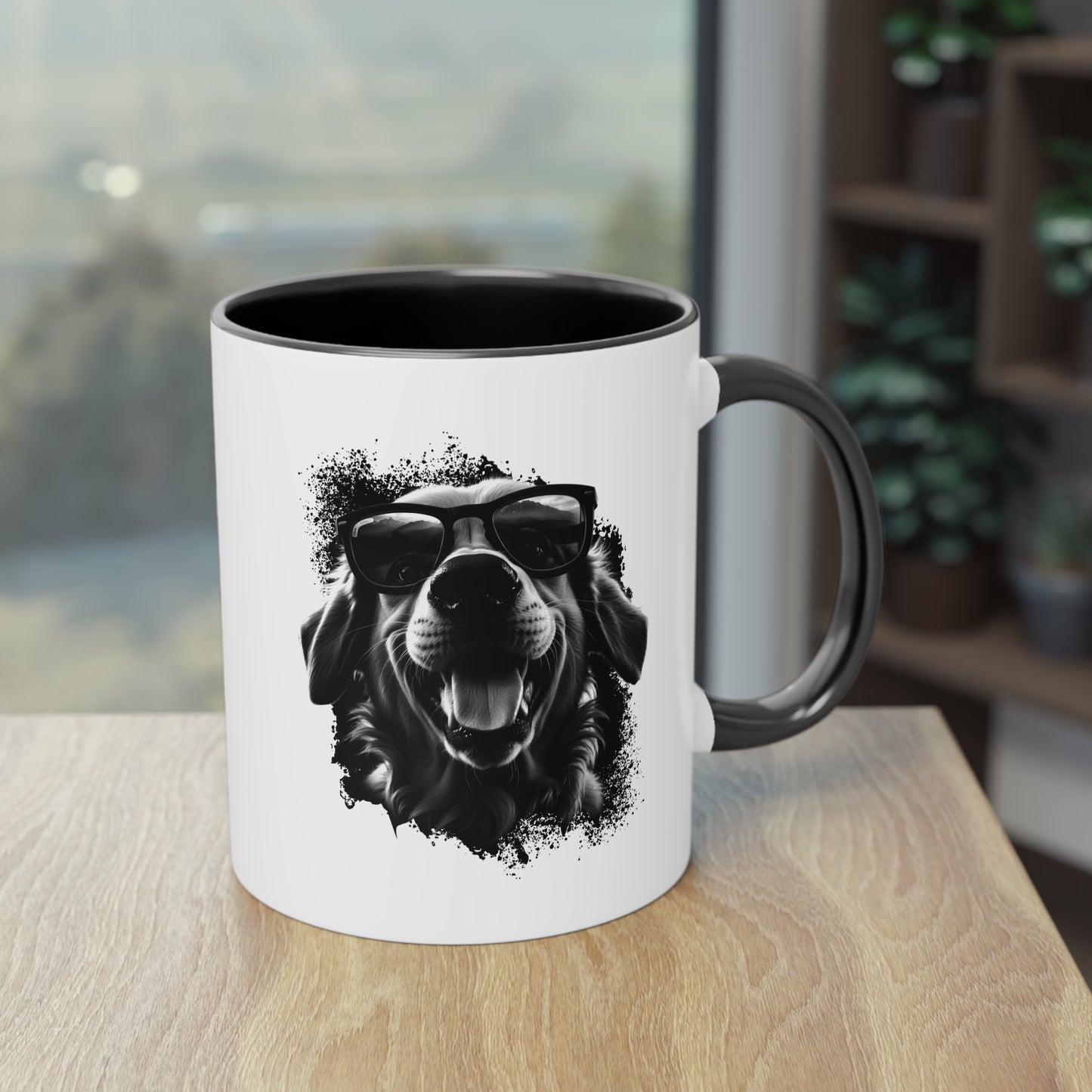 Cooler Retriever - Die Golden Retriever Hunde-Tasse mit Sonnenbrille