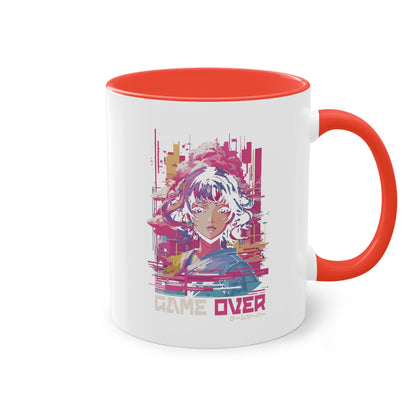 Vaporwave Tasse - Stylisches Anime-Design mit futuristischem Look