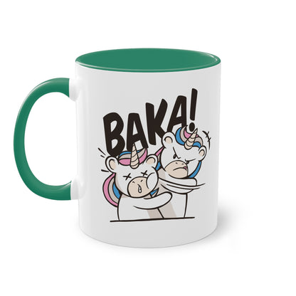 Baka Einhorn Tasse - lustiges Design für Anime- und Einhorn-Fans