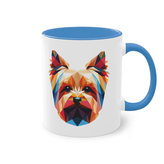 Yorkshire Terrier Tasse - Bunte Hundetasse für Yorkshire Fans