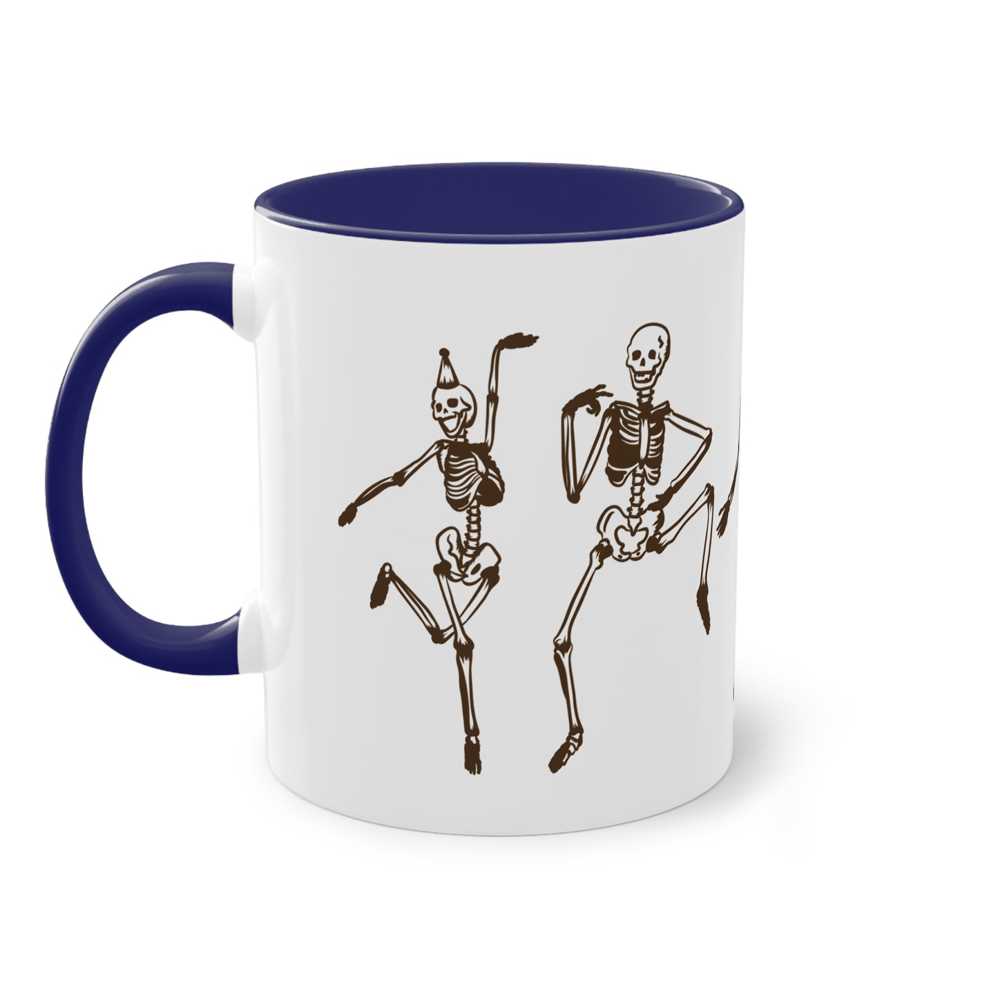 Halloween Tasse - Tanzende Skelette für Spooky Vibes