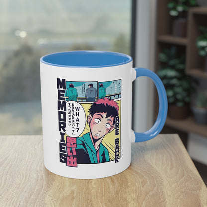 "Erinnerungen kehren zurück" - Die Anime-Tasse mit Otaku boy