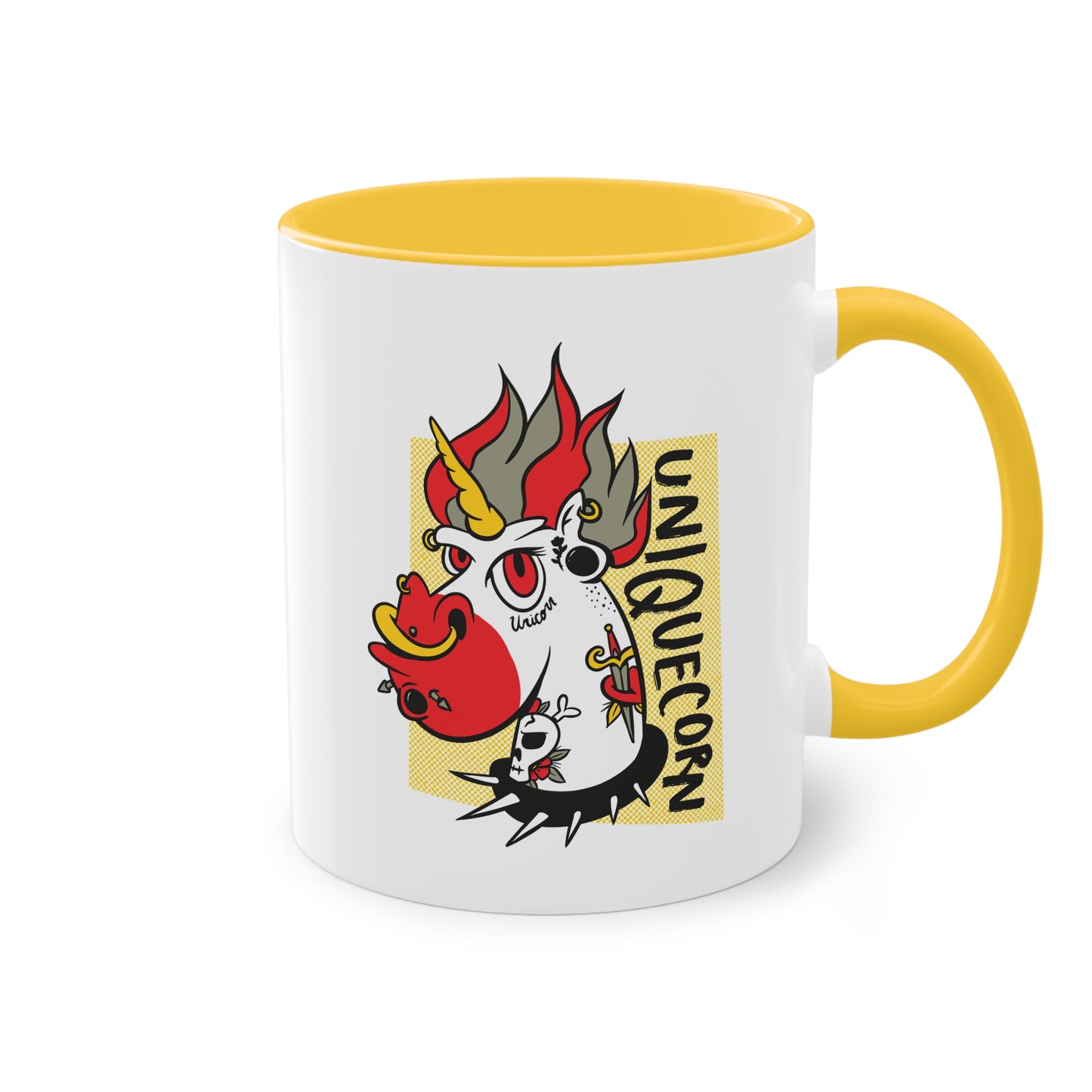 Punk Einhorn Tasse für Individualisten mit einzigartigem Stil