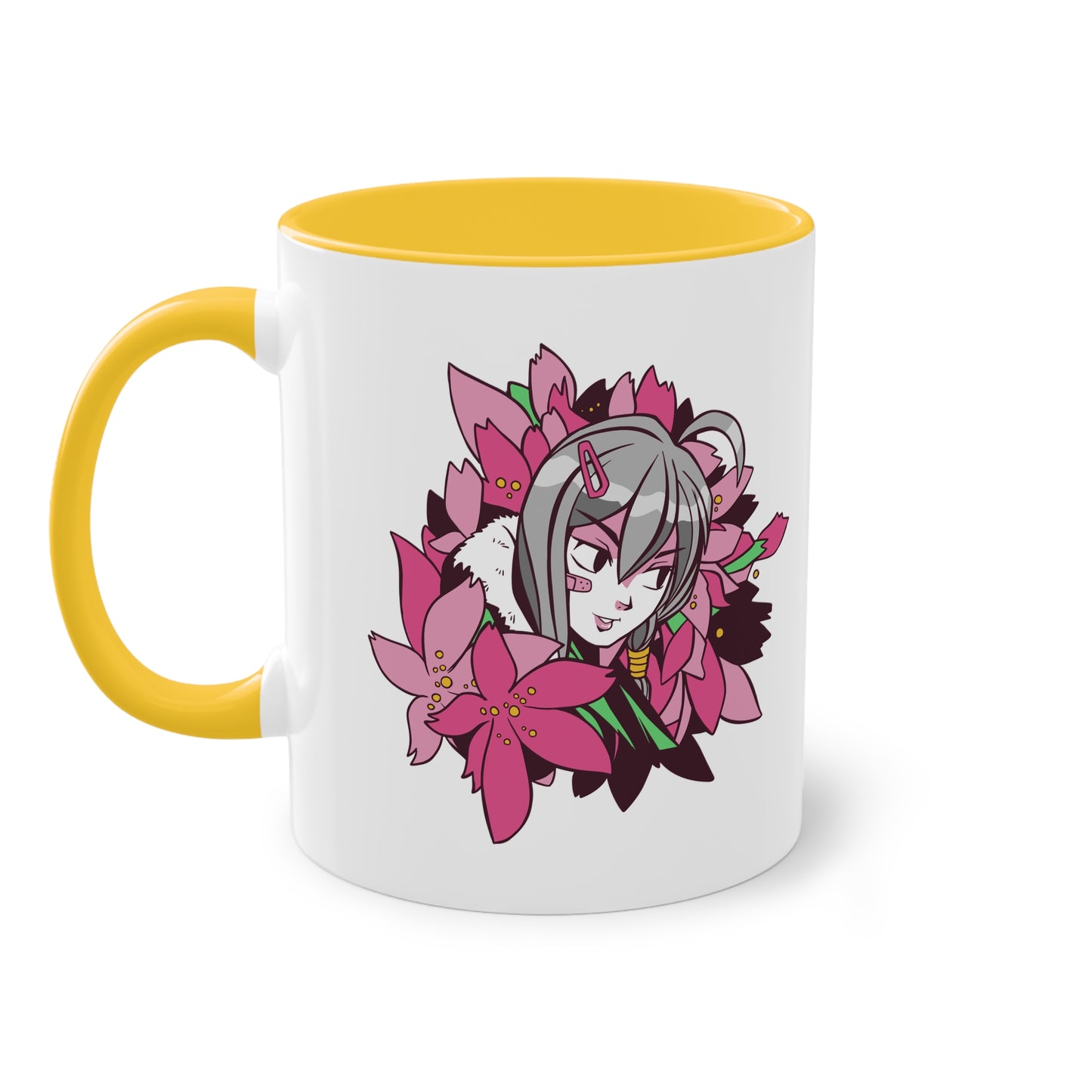 Blüten der Leidenschaft - Die Otaku-Tasse mit Anime Girl