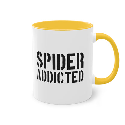 Tasse "Spider Addicted" - Für alle echten Spinnenfans