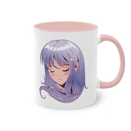 Verträumte Anime-Girl Tasse für Otakus