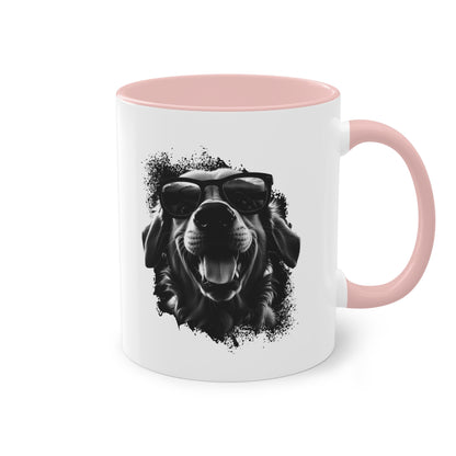 Cooler Retriever - Die Golden Retriever Hunde-Tasse mit Sonnenbrille