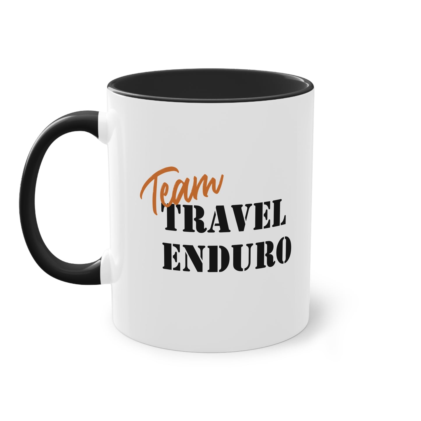 "Team Travel Enduro" Tasse - Für Enduro-Abenteurer