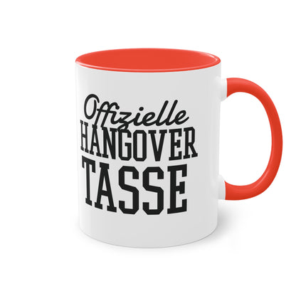 "Offizielle Hangover Tasse" für den harten Morgen danach