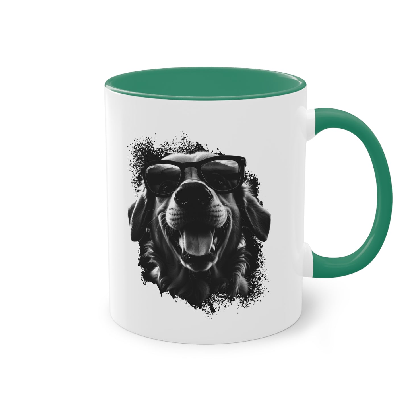 Cooler Retriever - Die Golden Retriever Hunde-Tasse mit Sonnenbrille