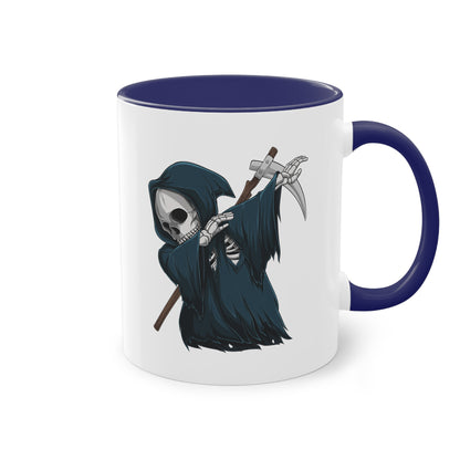 Dappender Sensenmann Tasse - Lustige Halloween Keramik Tasse