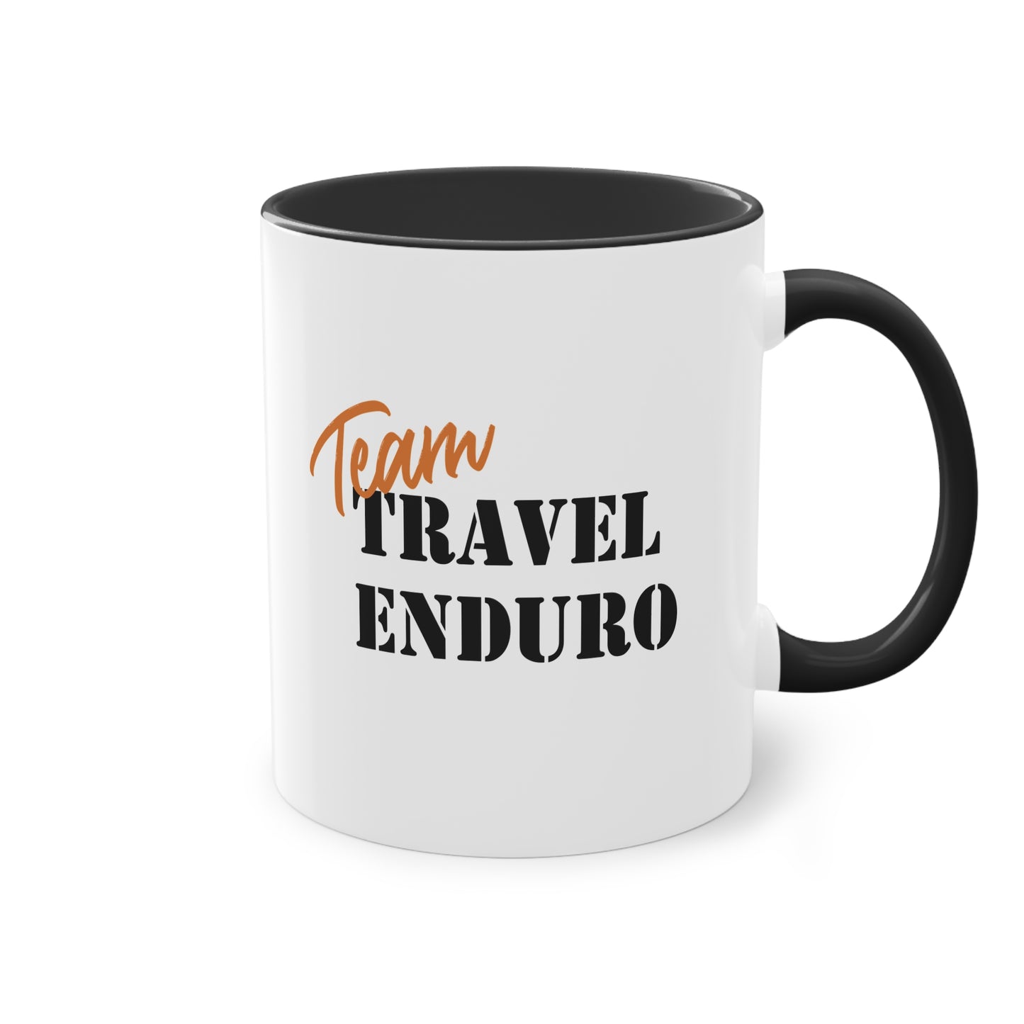 "Team Travel Enduro" Tasse - Für Enduro-Abenteurer