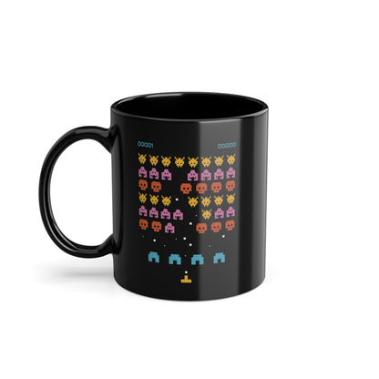 Retro Pixel Invasion - Die Gamer-Kaffeetasse im Pixel-Design