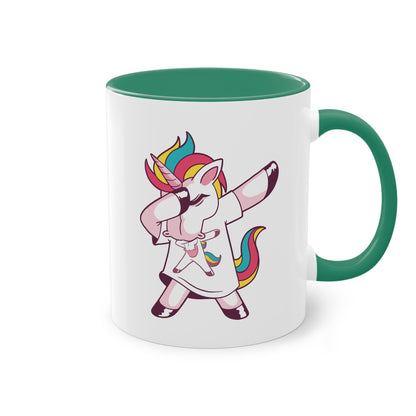 Dabbing Einhorn Tasse - Lustiges Design für gute Laune