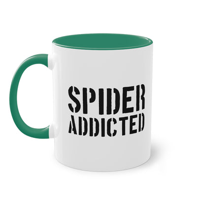 Tasse "Spider Addicted" - Für alle echten Spinnenfans