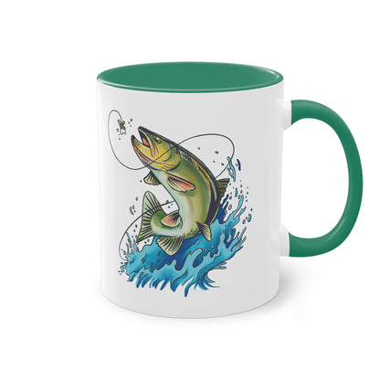 Barsch-Trophäe Tasse - Für wahre Angler mit Leidenschaft