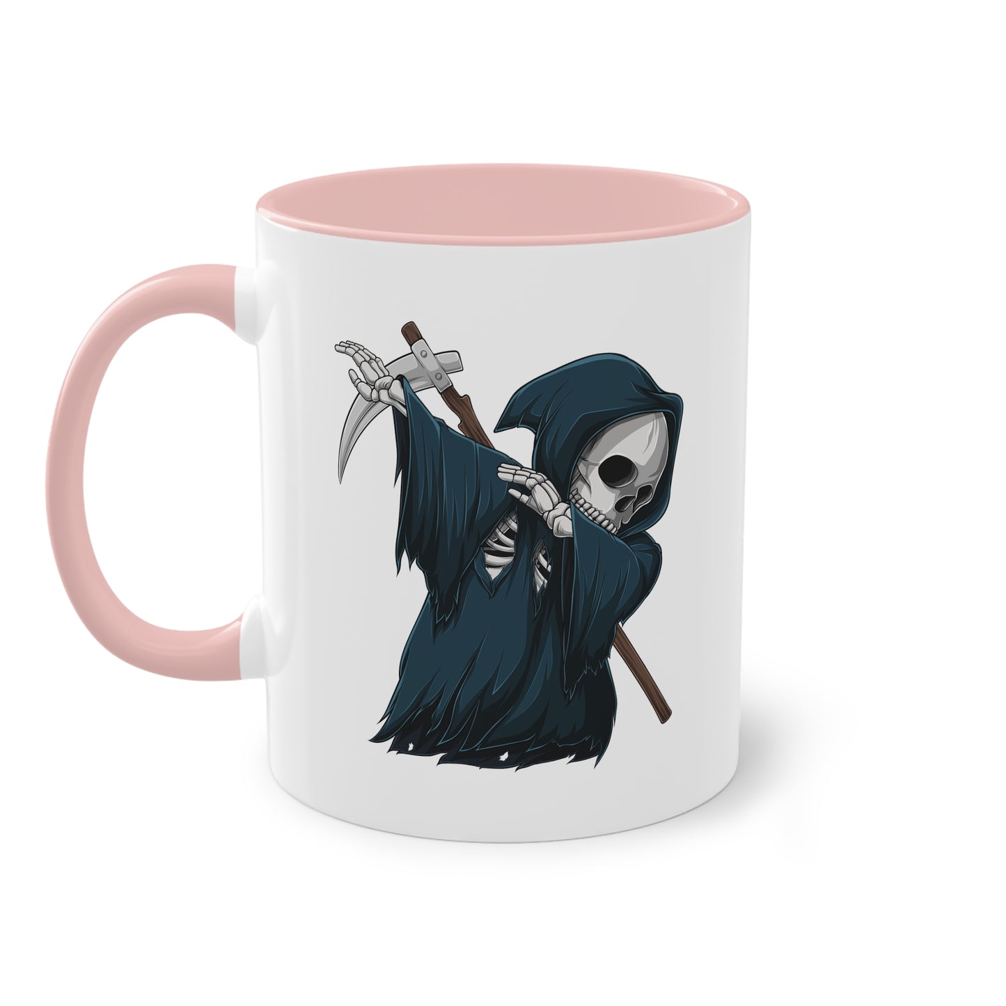 Dappender Sensenmann Tasse - Lustige Halloween Keramik Tasse