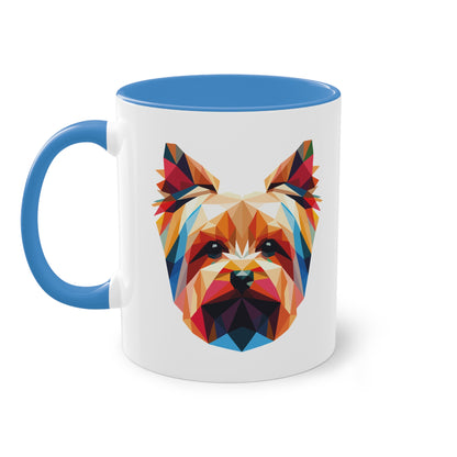 Yorkshire Terrier Tasse - Bunte Hundetasse für Yorkshire Fans