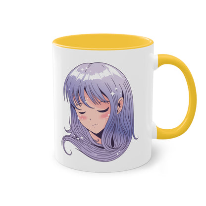 Verträumte Anime-Girl Tasse für Otakus