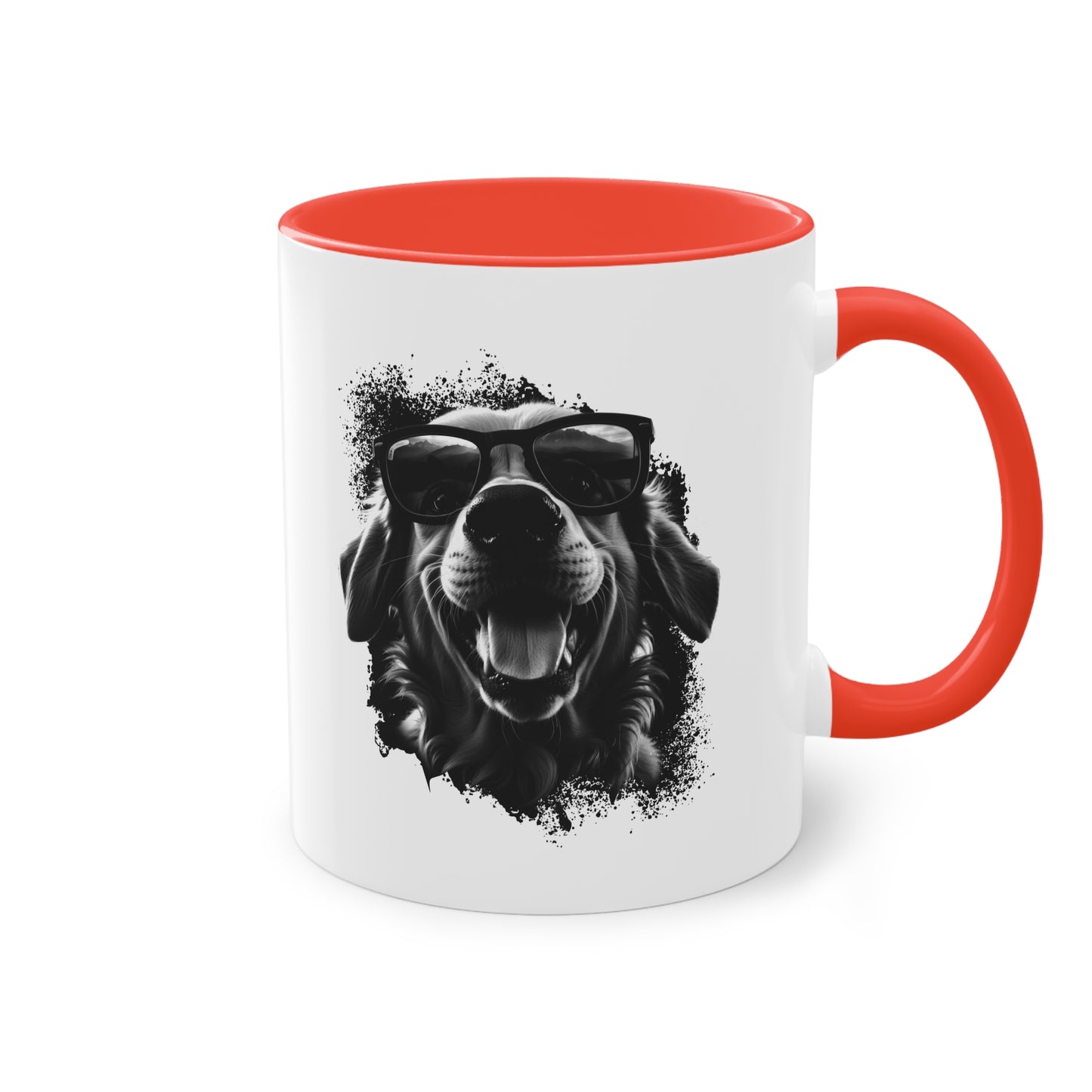 Cooler Retriever - Die Golden Retriever Hunde-Tasse mit Sonnenbrille