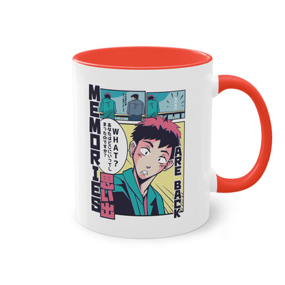 "Erinnerungen kehren zurück" - Die Anime-Tasse mit Otaku boy