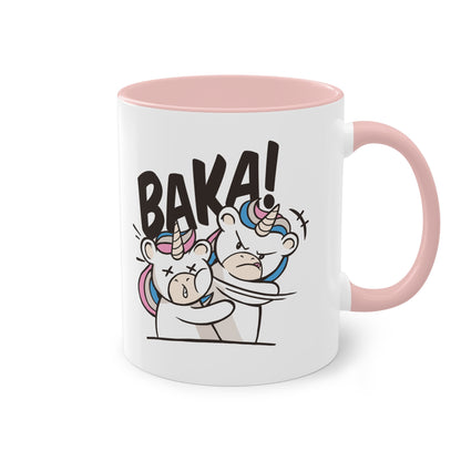 Baka Einhorn Tasse - lustiges Design für Anime- und Einhorn-Fans