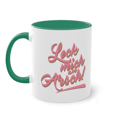 Leck mich am Arsch Tasse - Freches Design mit Stil