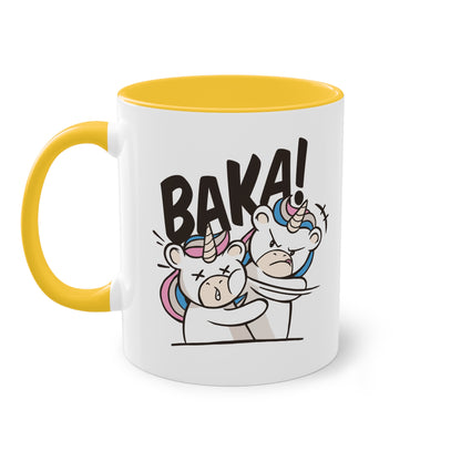 Baka Einhorn Tasse - lustiges Design für Anime- und Einhorn-Fans