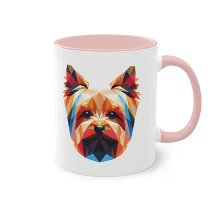 Yorkshire Terrier Tasse - Bunte Hundetasse für Yorkshire Fans