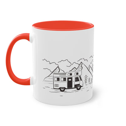 Unter freiem Himmel: Wohnmobil Abenteuer Tasse